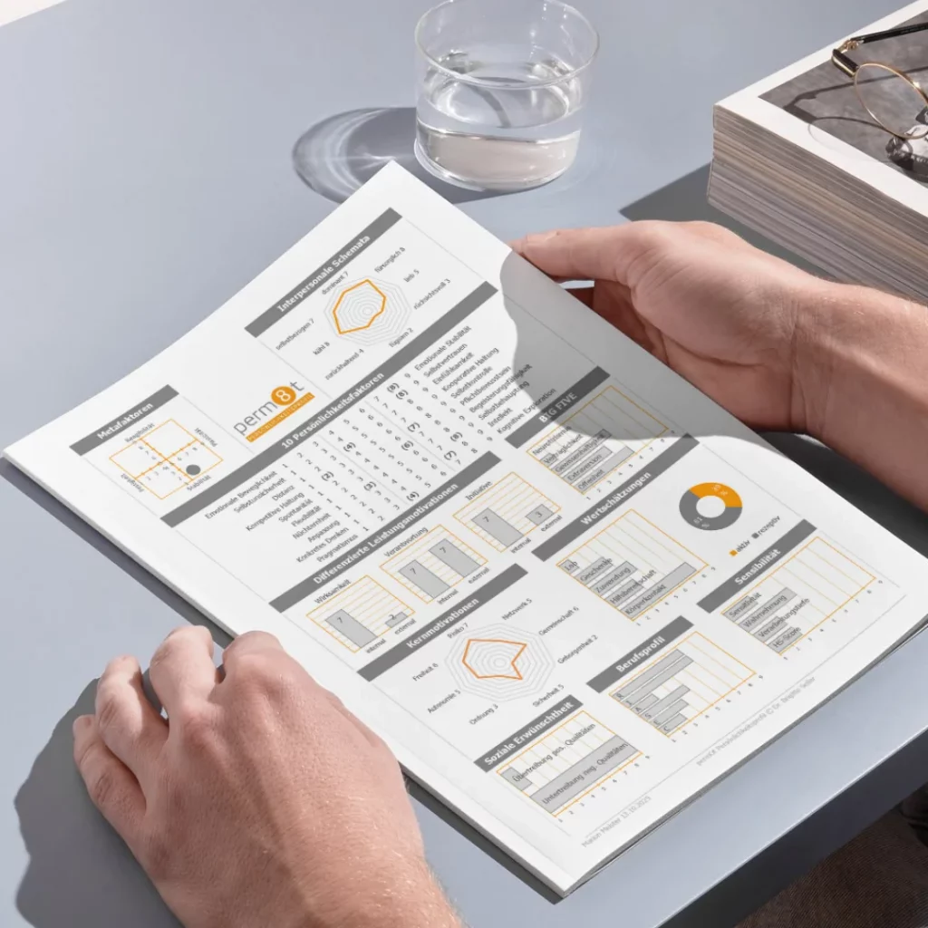 Übersicht über Ihre Persönlichkeit: permOt Persönlichkeitstest